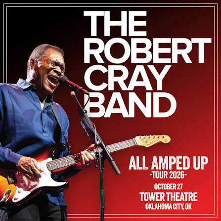 Robert Cray tour poster — 2026